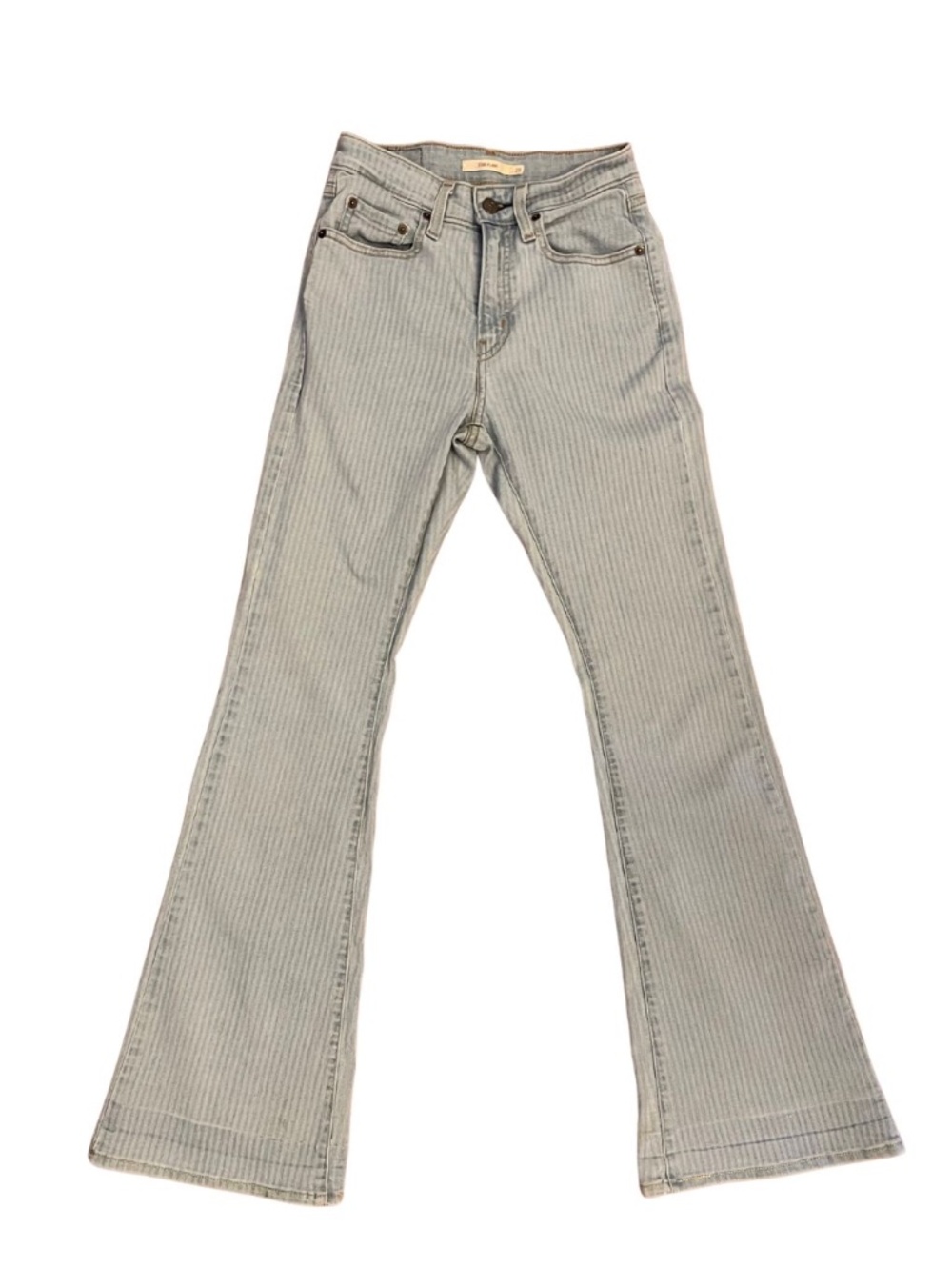 Women's Levi's Striped Jeans 726 Flare, size 25